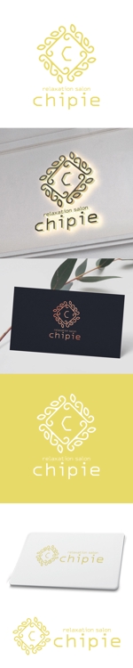 cozzy (cozzy)さんのエステ「Chipie」のロゴデザインへの提案