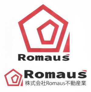 内山隆之 (uchiyama27)さんの株式会社Romaus　不動産業のロゴへの提案