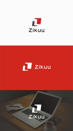 はなのゆめ (tokkebi)さんの小さな会社の管理部門を代行するウェブサービス「Zikuu」のロゴデザインへの提案