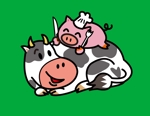 farmin (farmin329)さんの豚、牛のイラストへの提案