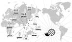 Lillbit (black_chocoa)さんのワクワクする白黒の世界地図への提案