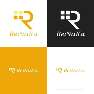 themisably ()さんのリフォーム会社『Re:Naka』の名刺やHPのロゴをお願いします。への提案