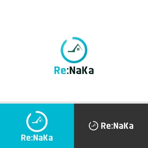 viracochaabin ()さんのリフォーム会社『Re:Naka』の名刺やHPのロゴをお願いします。への提案