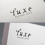 pTree LABO (torch_tree)さんのまつ毛エクステサロン「luxe」のロゴへの提案