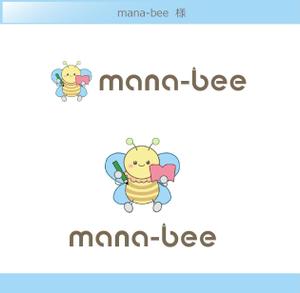 FISHERMAN (FISHERMAN)さんの学習塾「ｍａｎａ－ｂｅｅ」のロゴへの提案