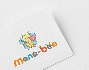 MARKS DESIGN (Marks27)さんの学習塾「ｍａｎａ－ｂｅｅ」のロゴへの提案