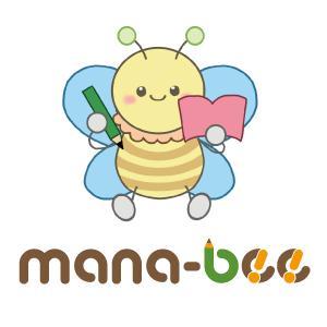 ミツヒダ　リョウコ (ryoko_G)さんの学習塾「ｍａｎａ－ｂｅｅ」のロゴへの提案