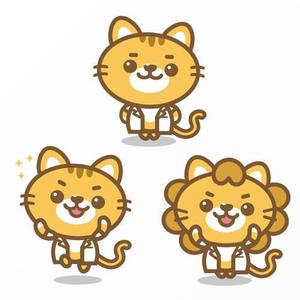 Jelly (Jelly)さんのライオンにあこがれるネコのキャラクターデザインへの提案