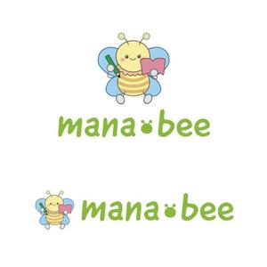 cambelworks (cambelworks)さんの学習塾「ｍａｎａ－ｂｅｅ」のロゴへの提案