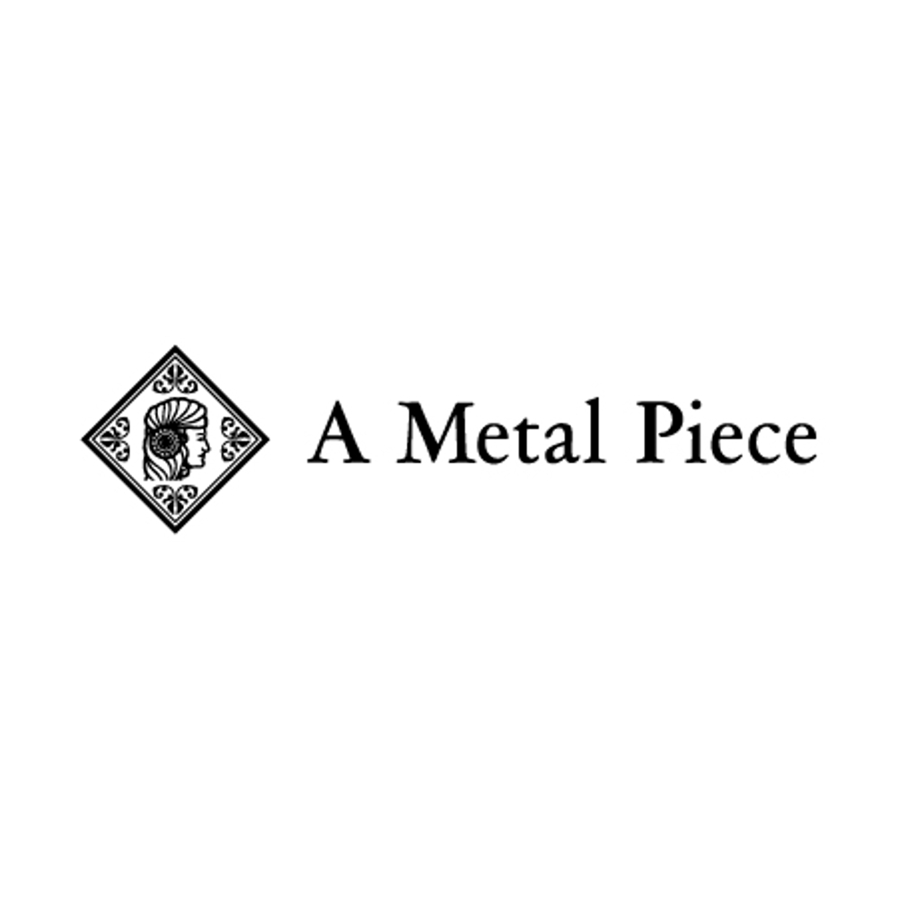 「A Metal Piece」のロゴ作成（商標登録なし）