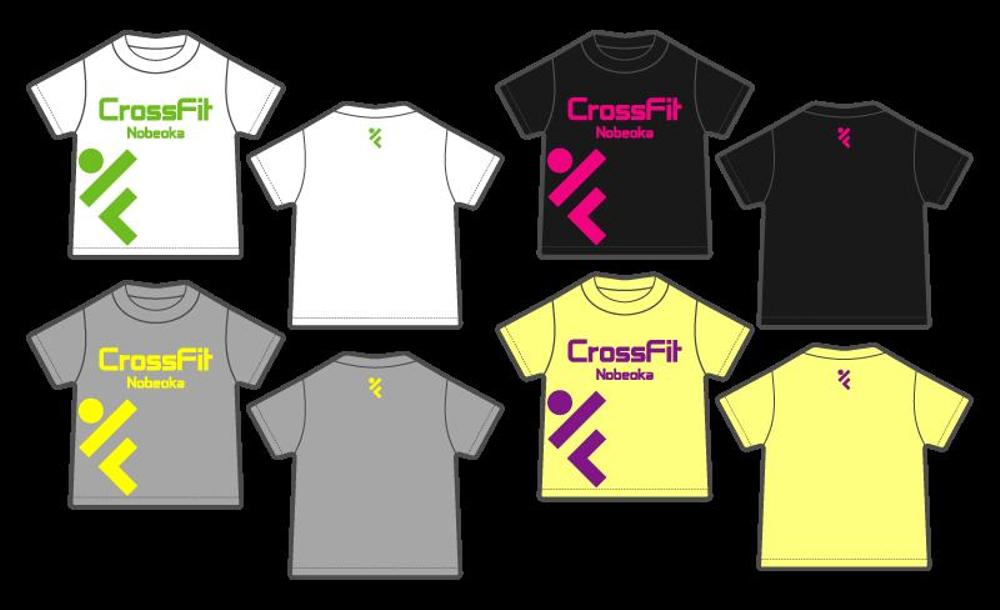 パーソナルトレーニング ジム  「CrossFit Nobeoka」のTシャツデザイン