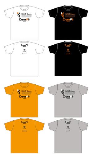 spice (spice)さんのパーソナルトレーニング ジム  「CrossFit Nobeoka」のTシャツデザインへの提案