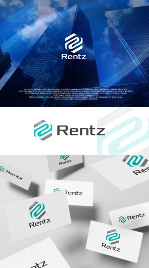 NJONESKYDWS (NJONES)さんのガジェットレンタルサービス「Rentz」の会社ロゴへの提案