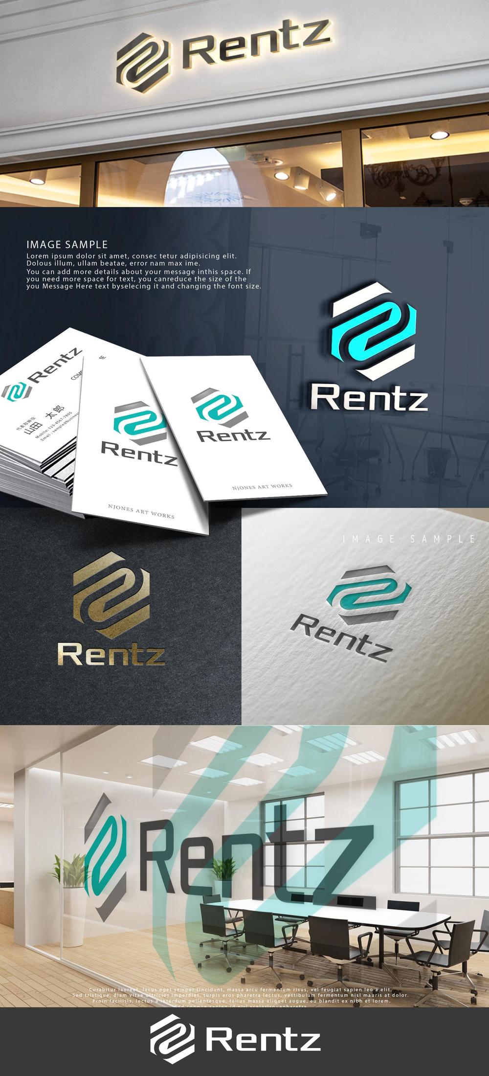 ガジェットレンタルサービス「Rentz」の会社ロゴ