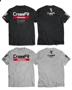C DESIGN (conifer)さんのパーソナルトレーニング ジム  「CrossFit Nobeoka」のTシャツデザインへの提案