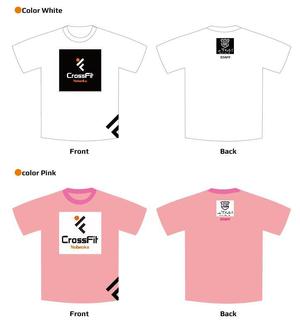 nyanko-works (nyanko-teacher)さんのパーソナルトレーニング ジム  「CrossFit Nobeoka」のTシャツデザインへの提案