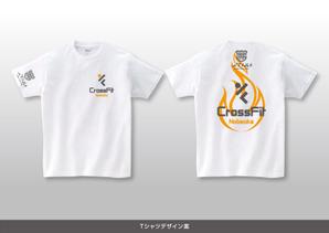 Cam_104 (Cam_104)さんのパーソナルトレーニング ジム  「CrossFit Nobeoka」のTシャツデザインへの提案