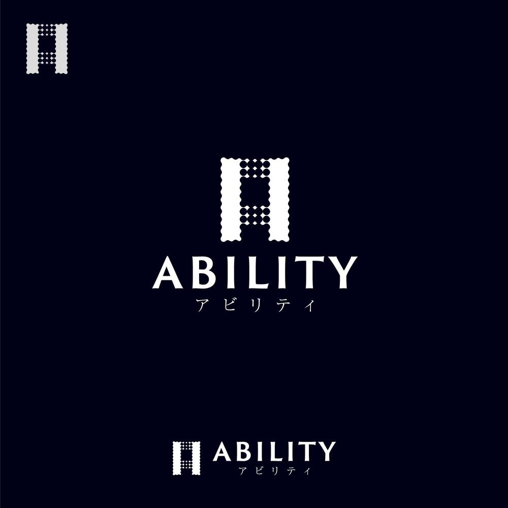 貴金属時計卸会社 アビリティのロゴデザイン