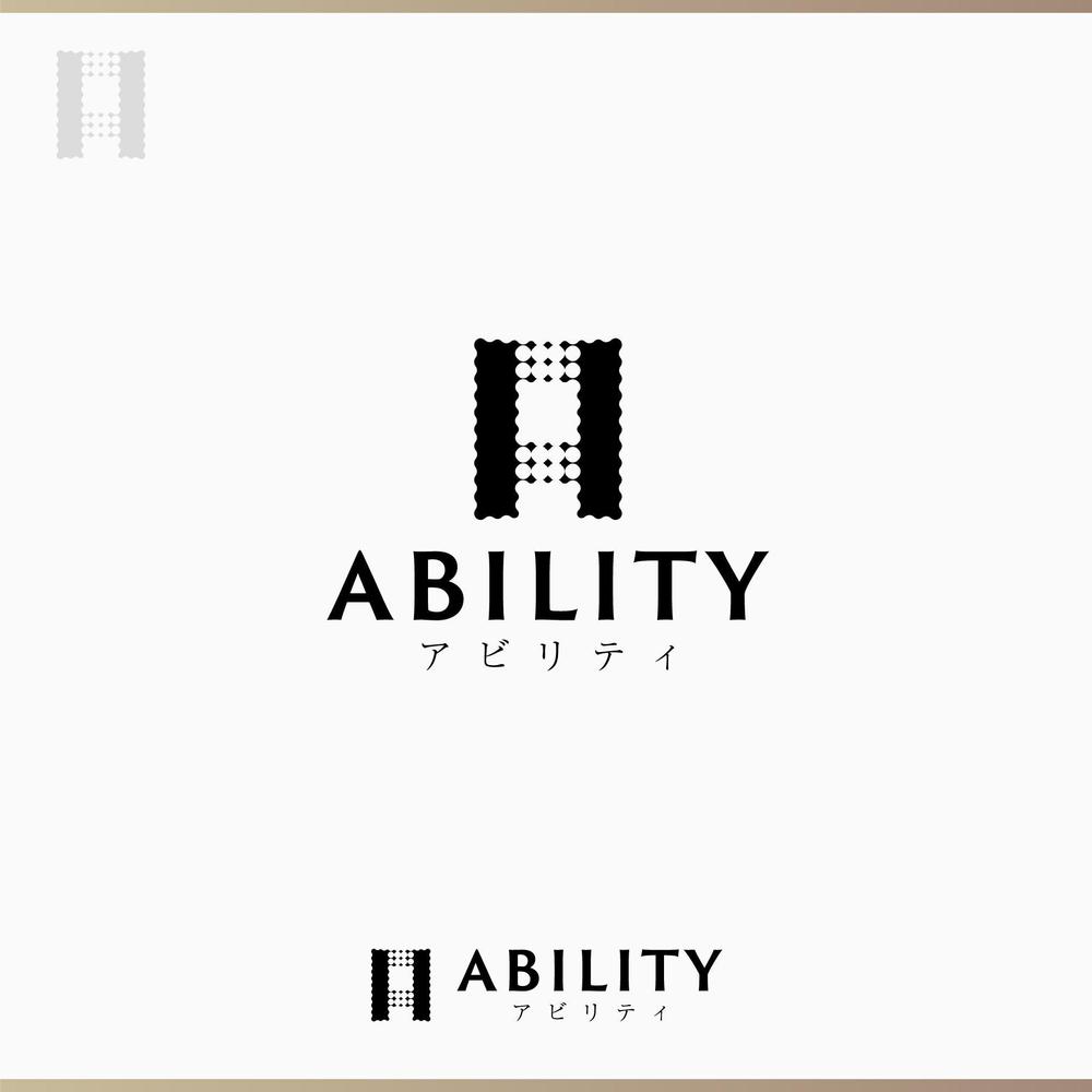 貴金属時計卸会社 アビリティのロゴデザイン