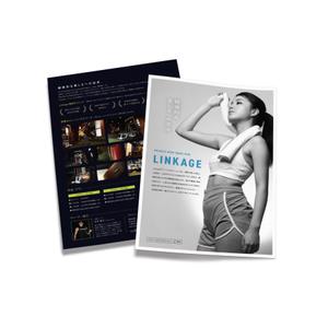 j-period (j-period)さんのパーソナルトレーニングジム「Private BodyMake Gym Linkage」の折込チラシへの提案