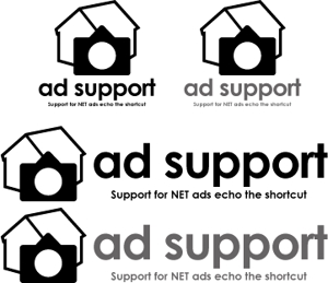 中津留　正倫 (cpo_mn)さんの不動産物件撮影代行「ad support」のロゴ作成への提案