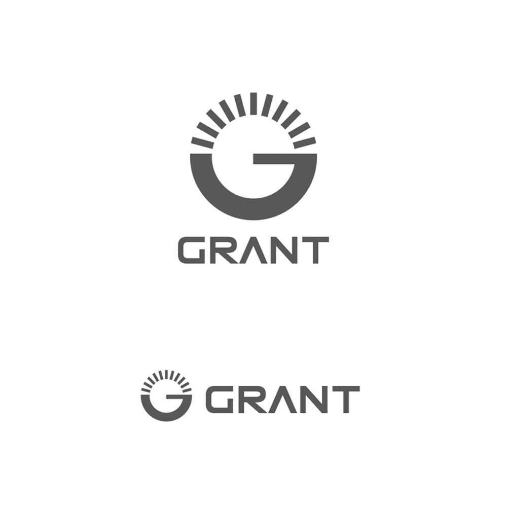 「株式会社グラント」のロゴ作成(商標登録なし）