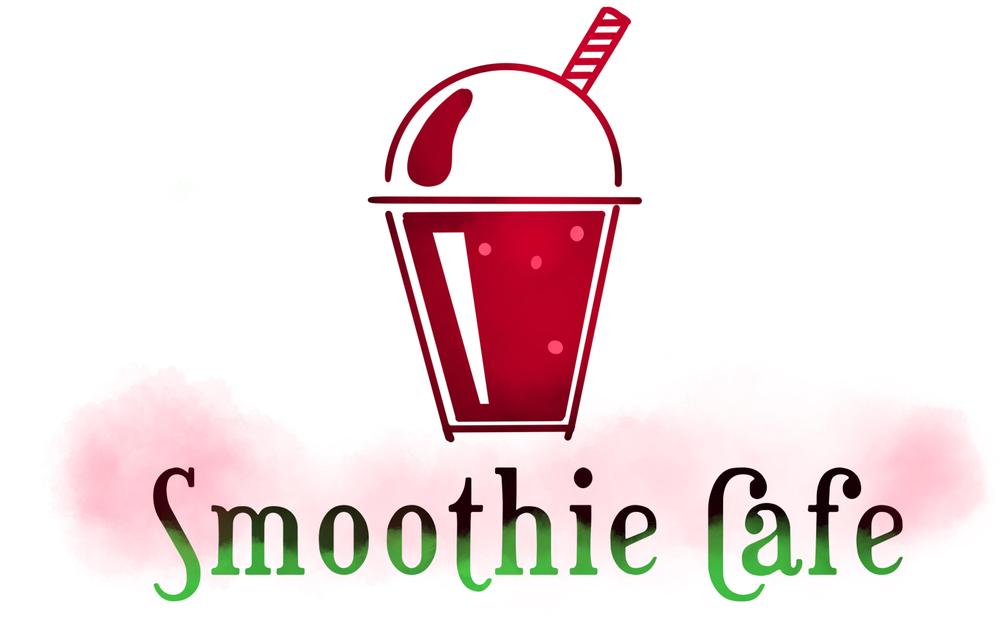 女性が好むスムージーカフェのお店のロゴを作成してください。