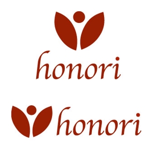 likilikiさんの「honori」のロゴ作成への提案