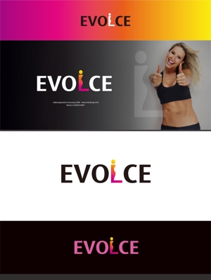 forever (Doing1248)さんのコンデイショニングスタジオ「EVOLCE(エボルス)」のロゴへの提案