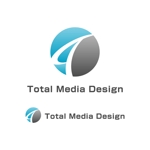 taniさんの「Total Media Design」のロゴ作成への提案