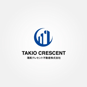 tanaka10 (tanaka10)さんの不動産会社「滝尾クレセント不動産株式会社」のロゴへの提案