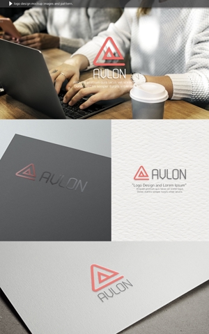 conii.Design (conii88)さんの女性起業支援コンサルティング会社「AVLON」のロゴへの提案