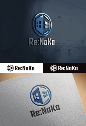 fs8156 (fs8156)さんのリフォーム会社『Re:Naka』の名刺やHPのロゴをお願いします。への提案