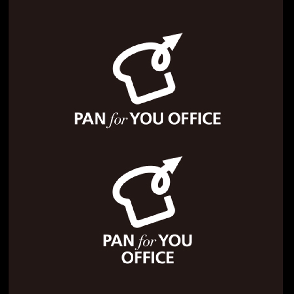 「パンフォーユー・オフィス」のロゴ制作