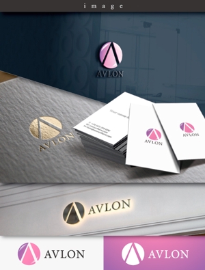 late_design ()さんの女性起業支援コンサルティング会社「AVLON」のロゴへの提案
