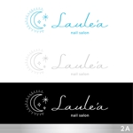 DESIGN_A (DESIGN_A)さんのネイルサロン「 Laule'a」のロゴへの提案