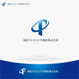 landscape (landscape)さんの不動産会社「滝尾クレセント不動産株式会社」のロゴへの提案