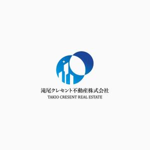 yyboo (yyboo)さんの不動産会社「滝尾クレセント不動産株式会社」のロゴへの提案