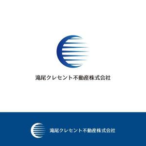 MOCOPOO (pou997)さんの不動産会社「滝尾クレセント不動産株式会社」のロゴへの提案