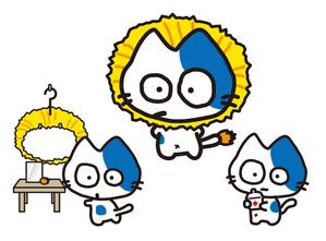 入岡雅人 (b-irioka)さんのライオンにあこがれるネコのキャラクターデザインへの提案