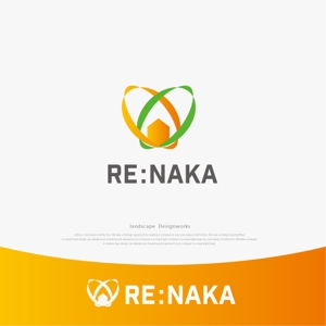 landscape (landscape)さんのリフォーム会社『Re:Naka』の名刺やHPのロゴをお願いします。への提案