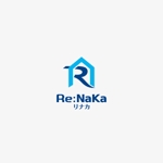 odo design (pekoodo)さんのリフォーム会社『Re:Naka』の名刺やHPのロゴをお願いします。への提案