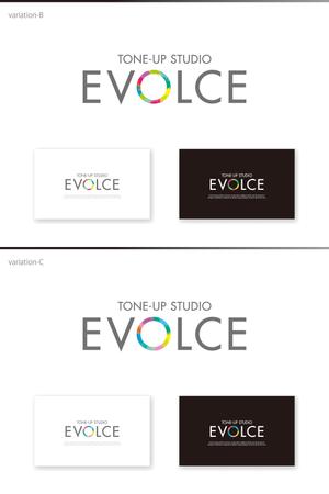 hi06_design (hi06)さんのコンデイショニングスタジオ「EVOLCE(エボルス)」のロゴへの提案