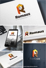 m_mhljm (m_mhljm)さんの株式会社Romaus　不動産業のロゴへの提案