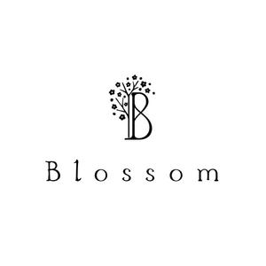 HIRAISO SIMONE (uramadara-h)さんの美容室「Blossom」のロゴへの提案