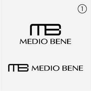 drkigawa (drkigawa)さんのアパレルショップ「MEDIO BENE」のロゴへの提案