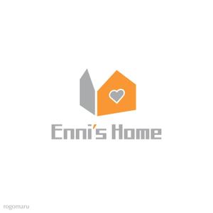 ロゴ研究所 (rogomaru)さんの「Enni’s Home」のロゴ作成への提案