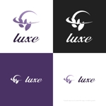 themisably ()さんのまつ毛エクステサロン「luxe」のロゴへの提案
