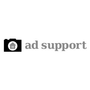 BEAR'S DESIGN (it-bear)さんの不動産物件撮影代行「ad support」のロゴ作成への提案