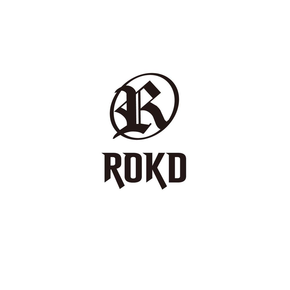 ロックバンド「ROKD」(ロッド)のロゴデザイン